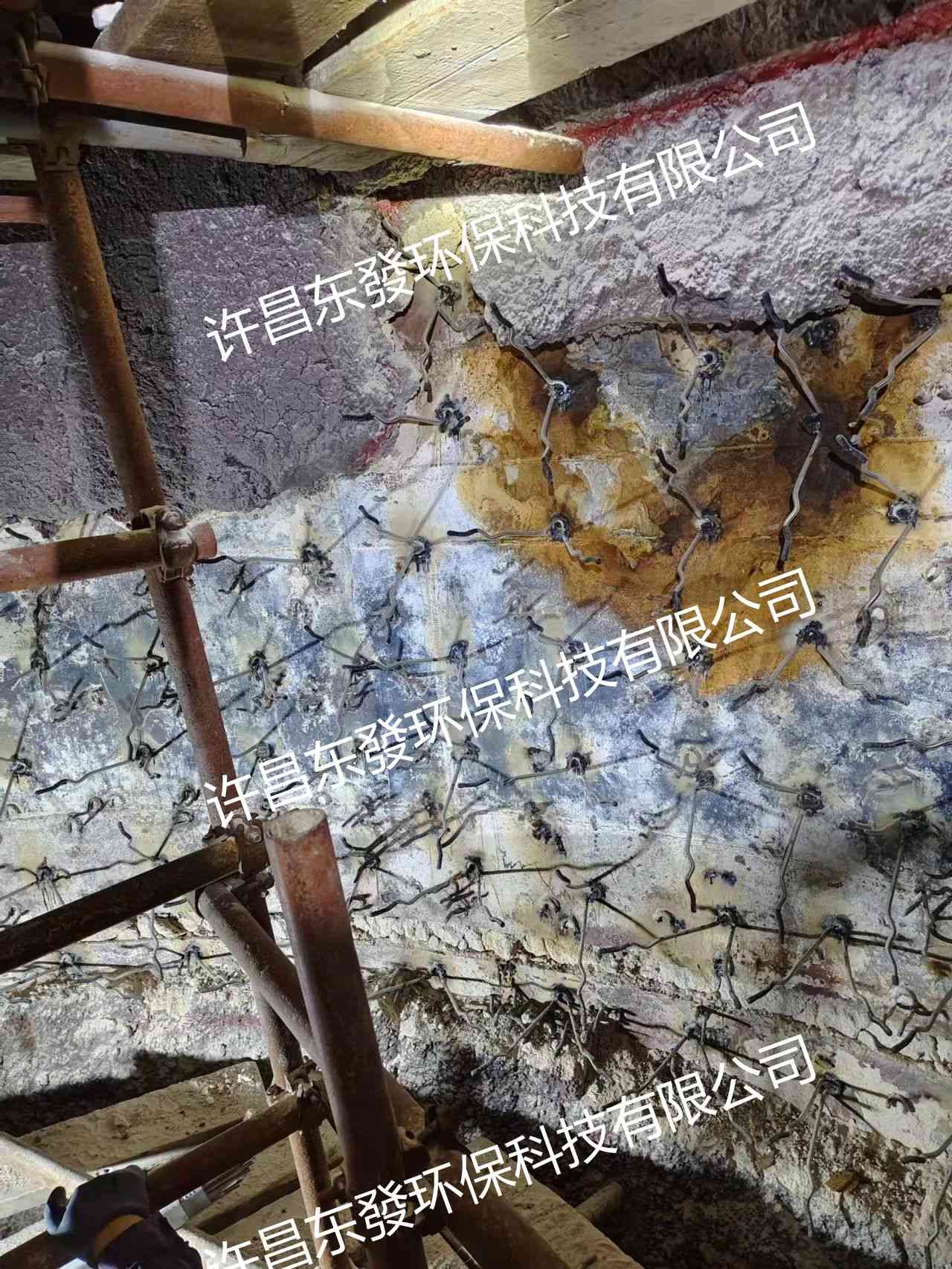 澆注料施工