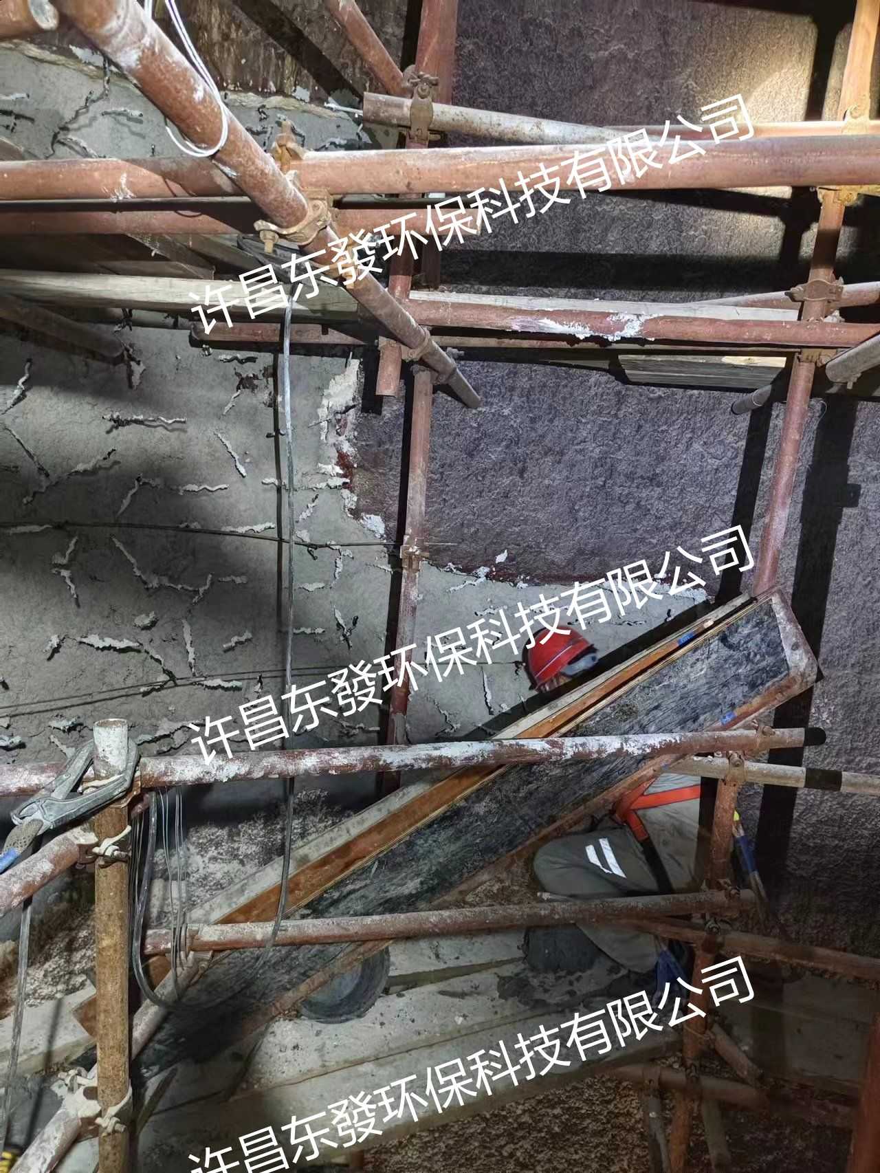 澆注料施工